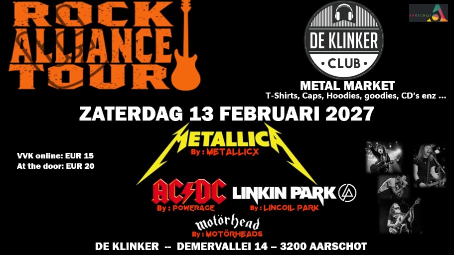 Rock Alliance Tour Aarschot