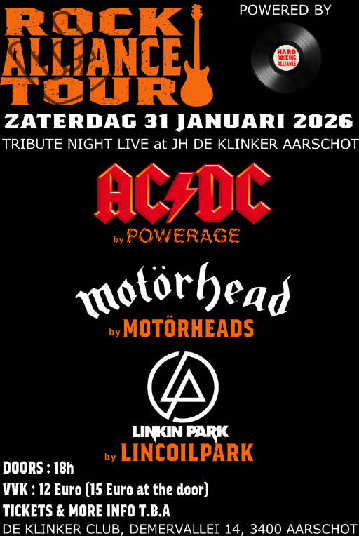 Rock Alliance Tour Live at The Klinker